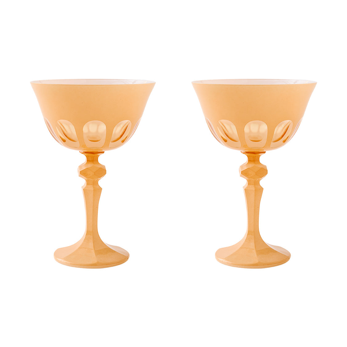 Rialto Glass Coupe Set/2 - Nectar