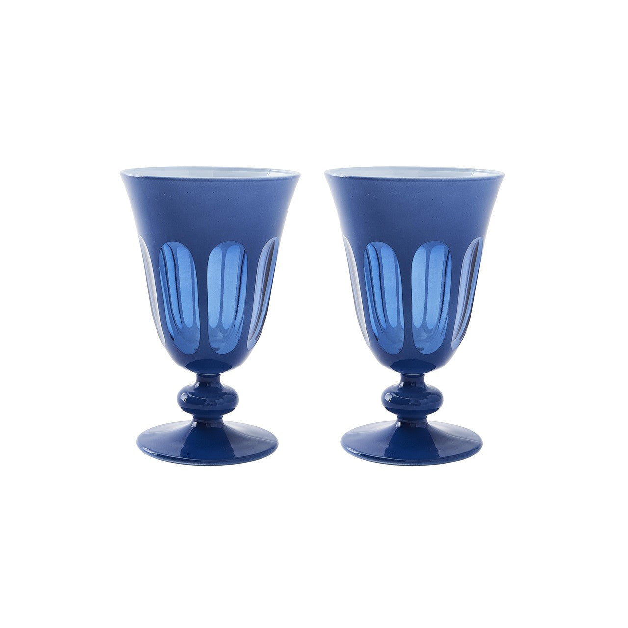 Rialto Glass Tulip Set/2, Duchess