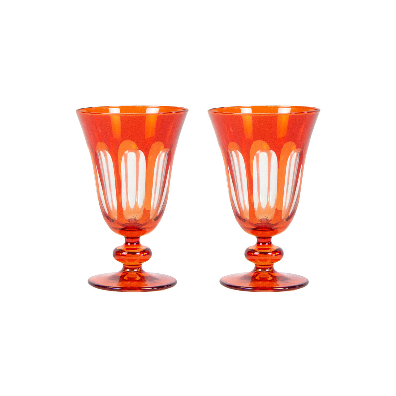 Rialto Glass Tulip Set/2, Lolita