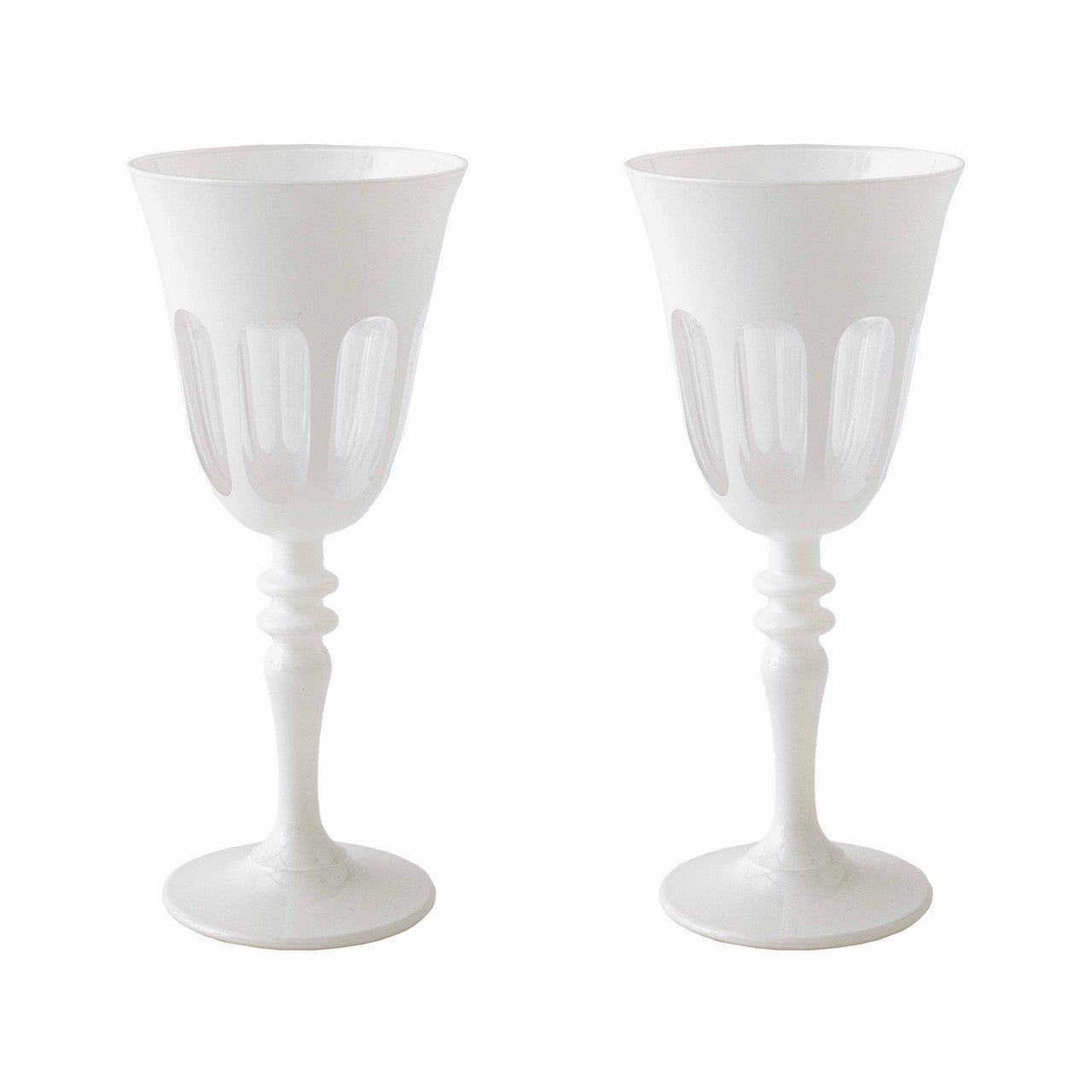 Rialto Glass Wine Set/2, Chalk