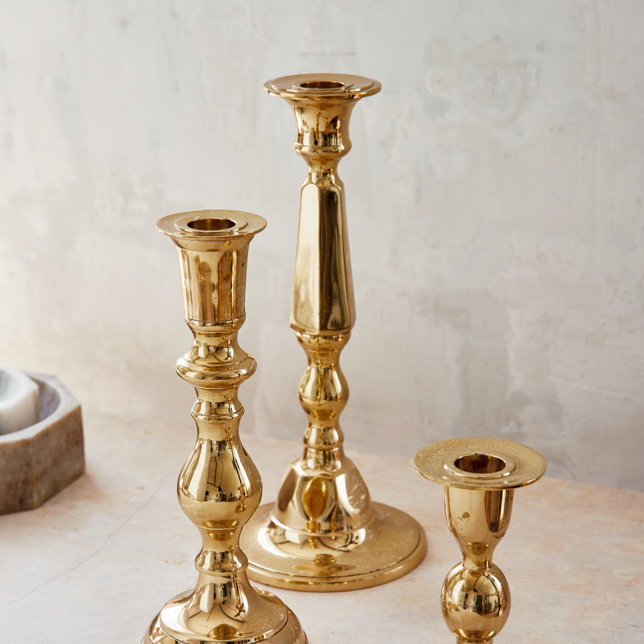 Georgian Candlestick, No. 3, Brass