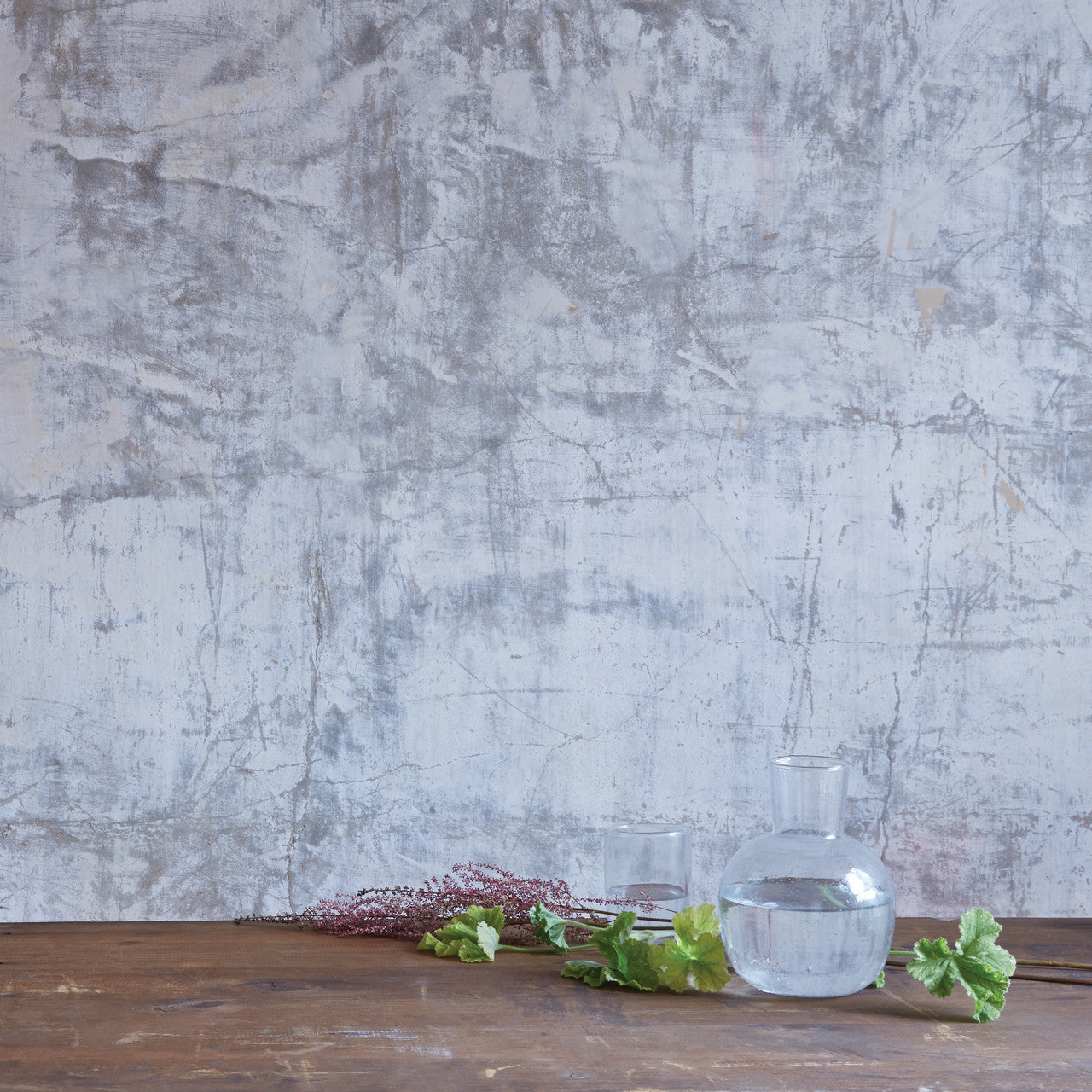Seeded Glass Carafe