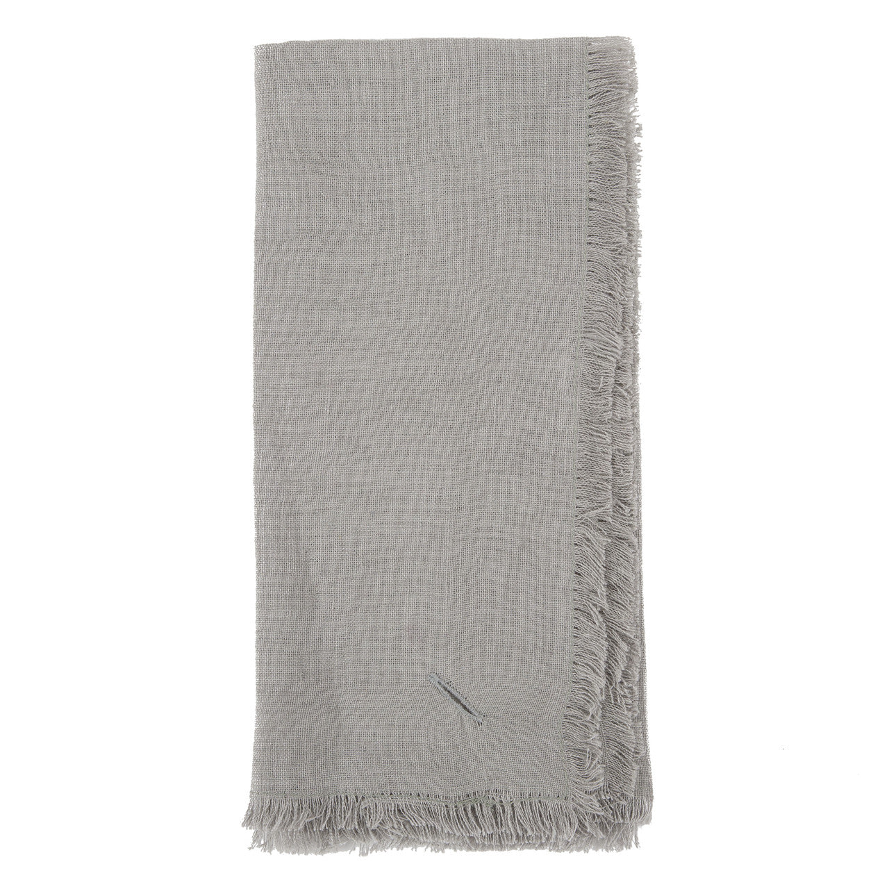 SOLID LINEN NAPKINS, DOVE, SET OF 4