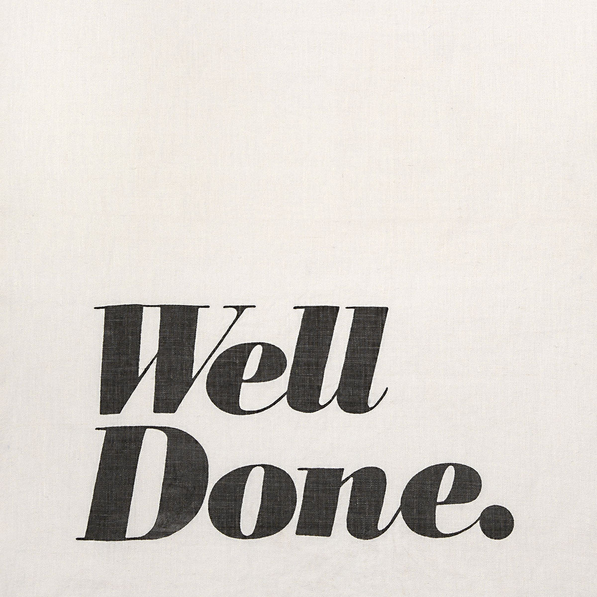 Well Done Pure Linen Tea Towel