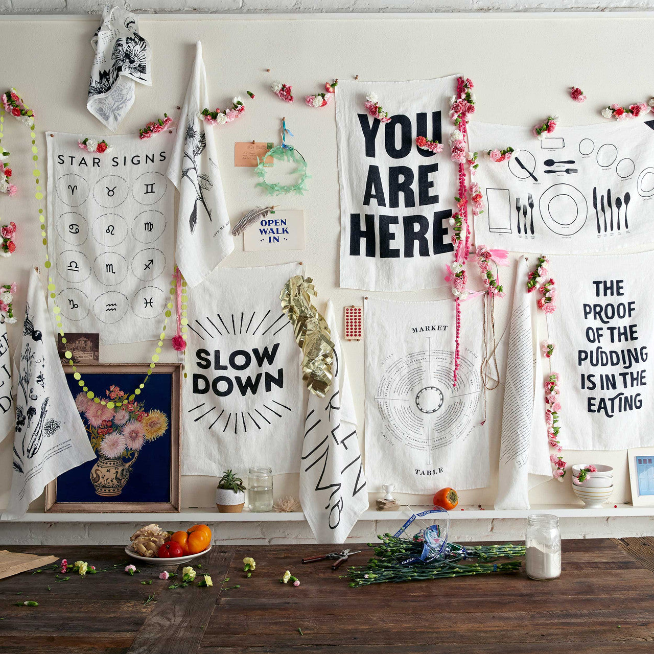 Salt of the Earth Tea Towel