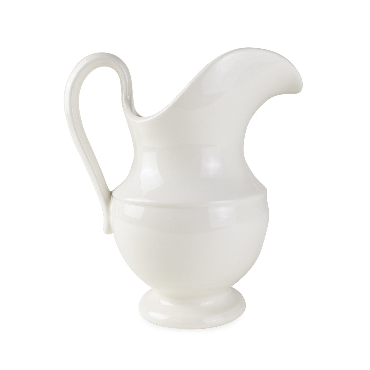 STONEWARE AVIARY PITCHER, FLOUR NO. 1