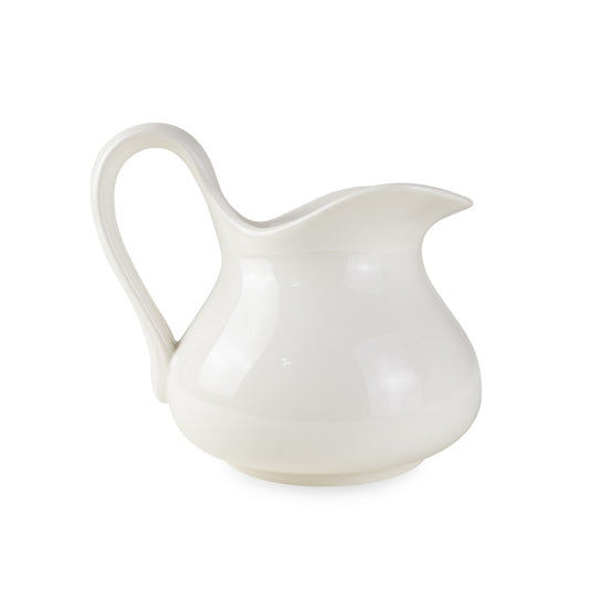 STONEWARE AVIARY PITCHER, FLOUR NO. 2
