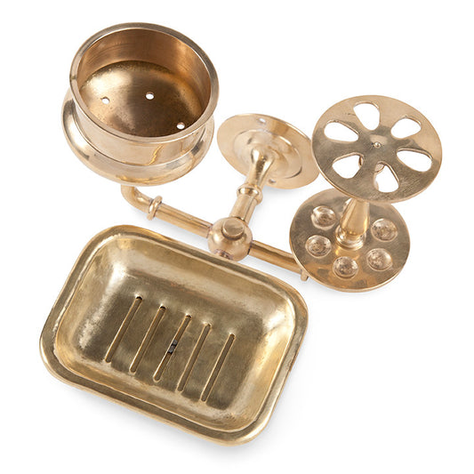 Solid Brass Bath Trio