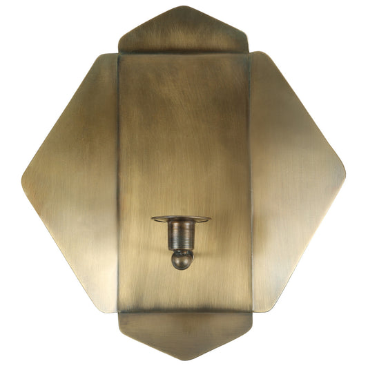 QUATREFOLD CANDLE SCONCE