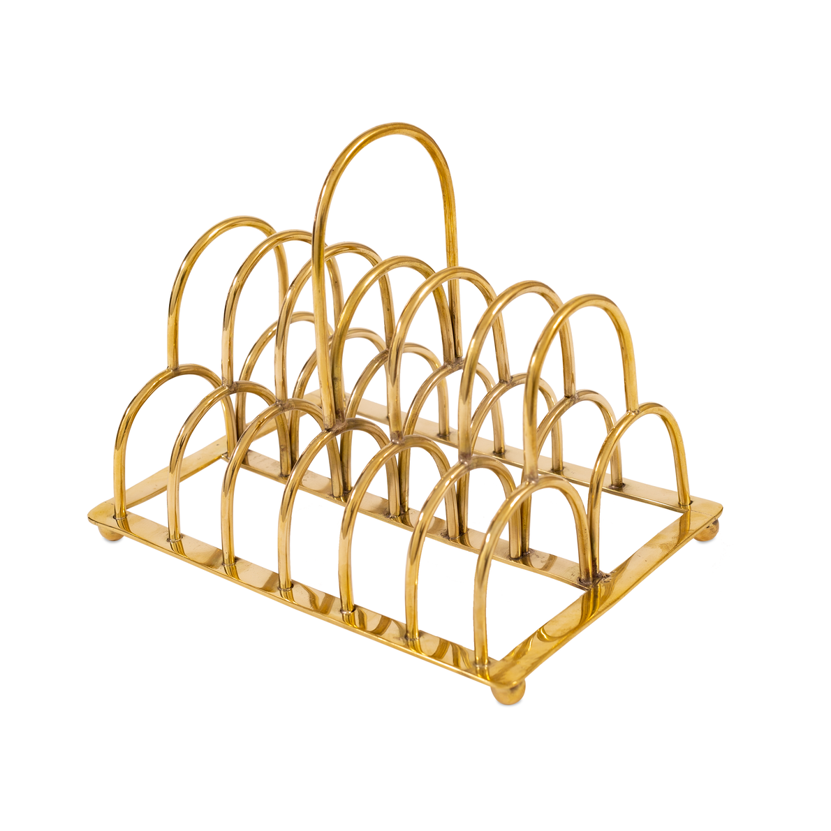 Brass Toast Stand
