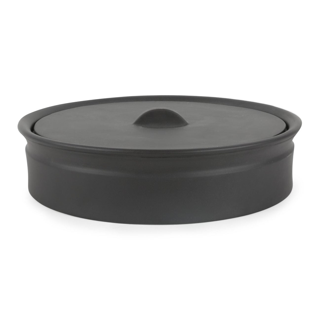 MATTE BLACK LARDER CROCK 10
