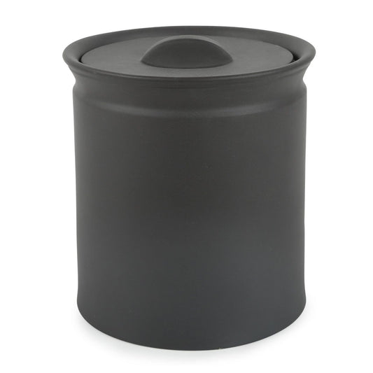 MATTE BLACK LARDER CROCK 5.5