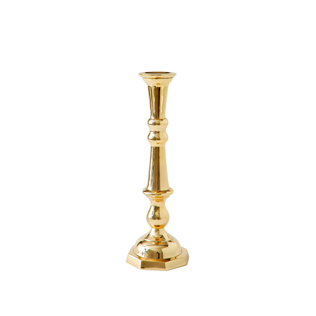 Georgian Candlestick, No. 2, Brass