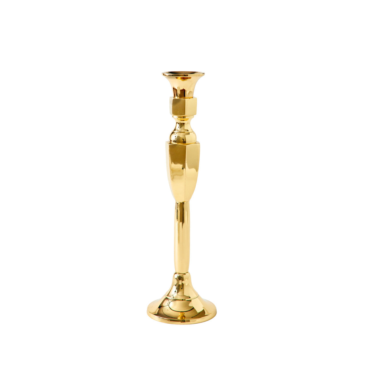 Georgian Candlestick, No. 1, Brass  