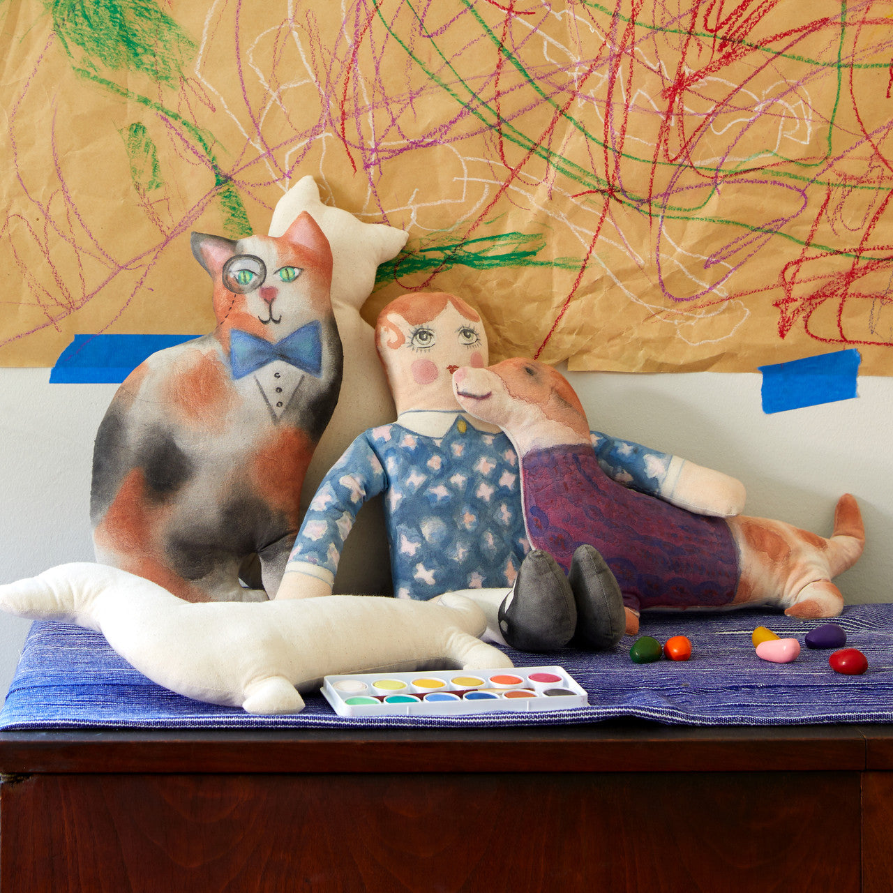 DIY Doll & Watercolor Set