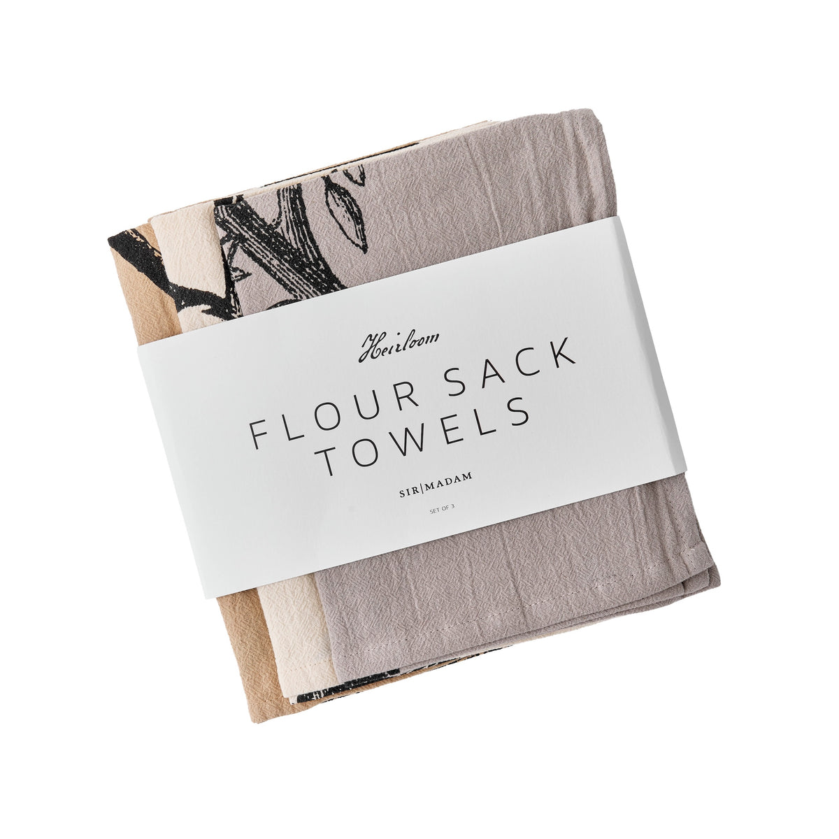 Flour Sack Towels, Heirloom, Set/3