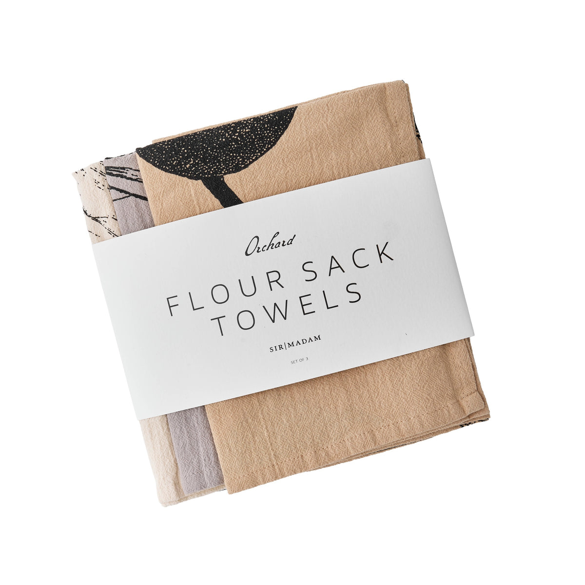 Flour Sack Towels, Orchard, Set/3