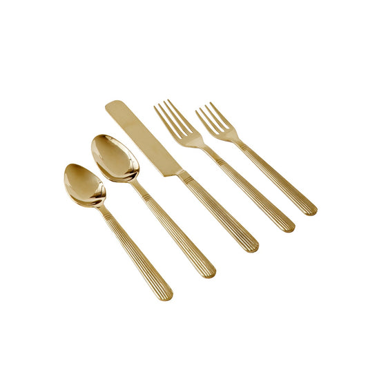 Athenian Flatware Set/5, Champagne Mirror
