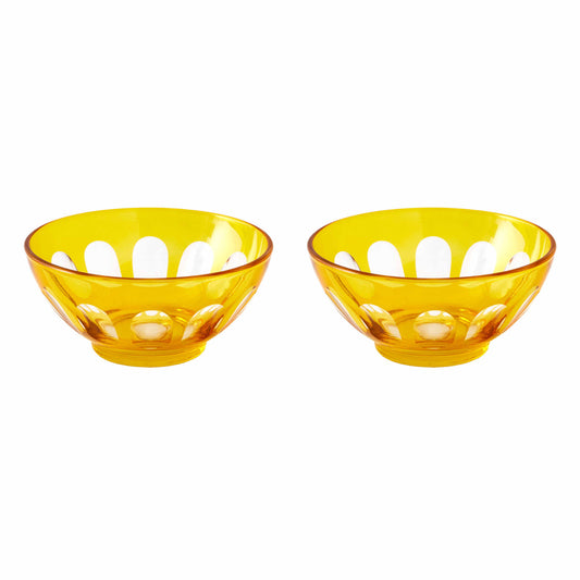 Rialto Glass Bowl Set/2, Ginger