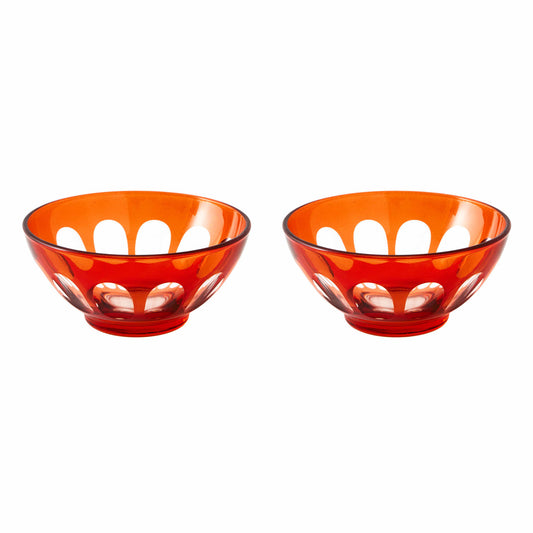 Rialto Glass Bowl Set/2, Lolita