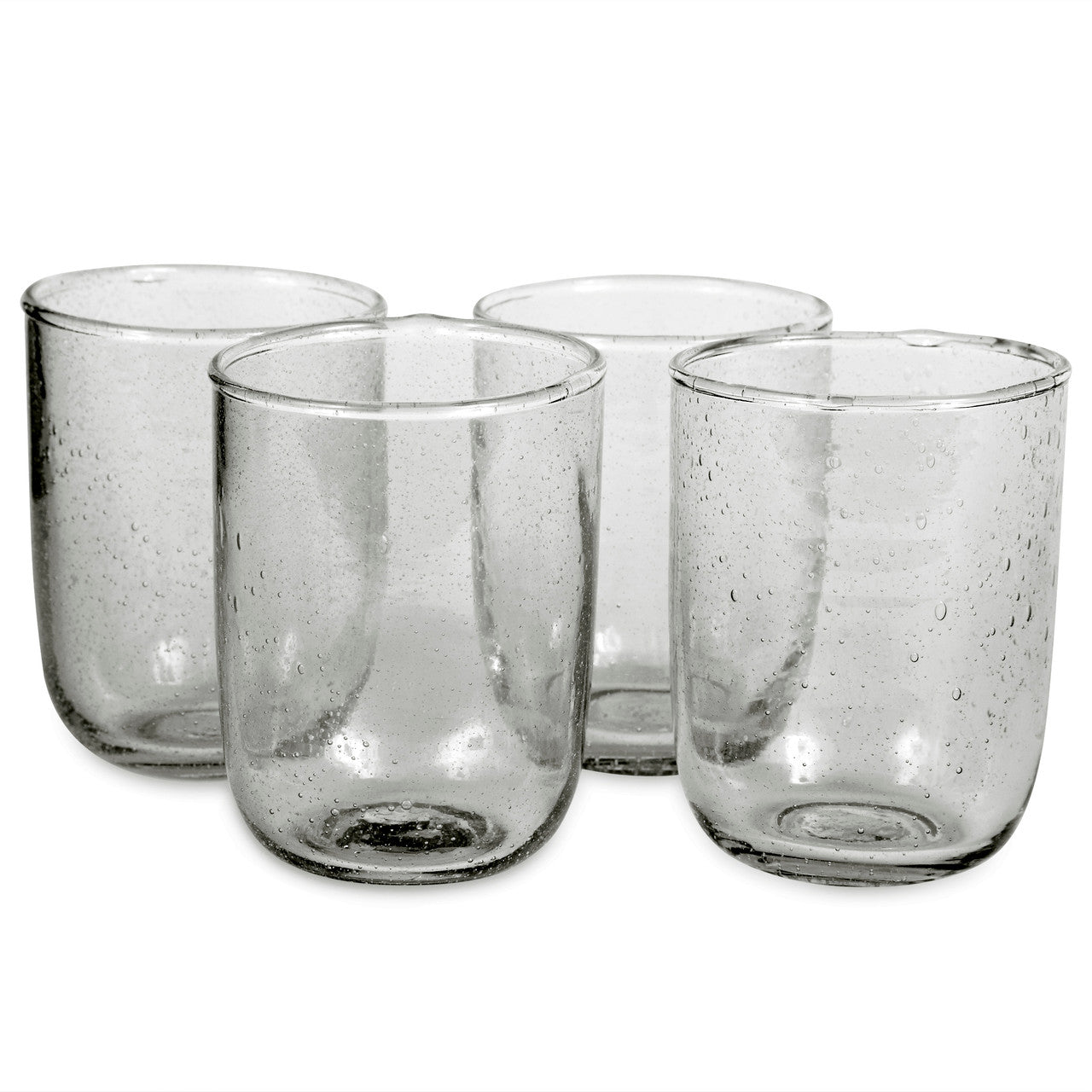 Short Seeded Glasses, Deep Sage
