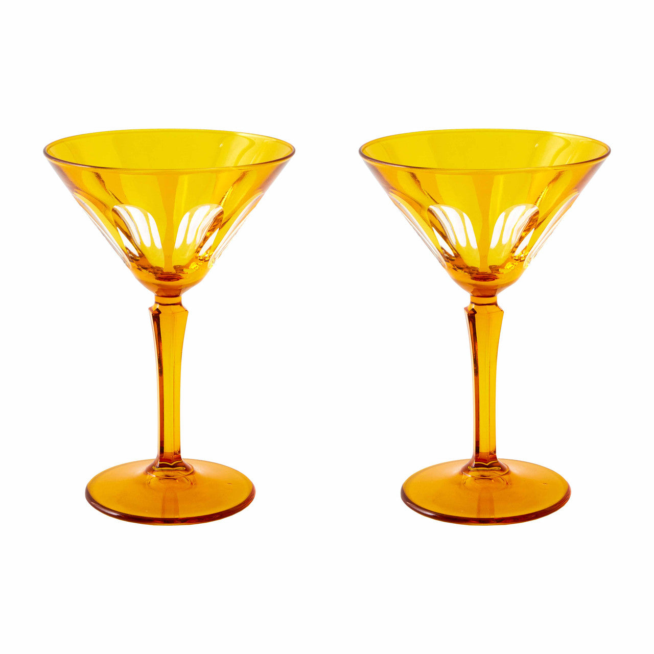 Rialto Glass Martini Set/2, Ginger