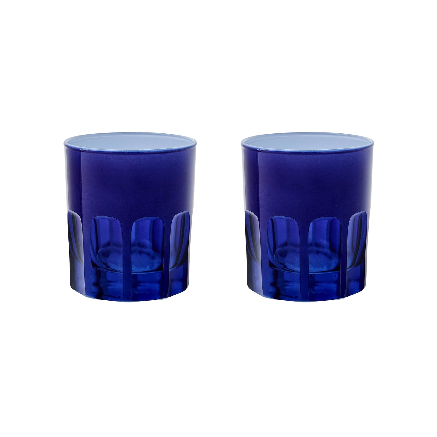 Rialto Glass Old Fashioned Set/2 - Midnight