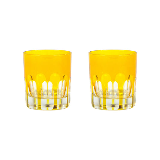 Rialto Glass Old Fashion Set/2, Ginger