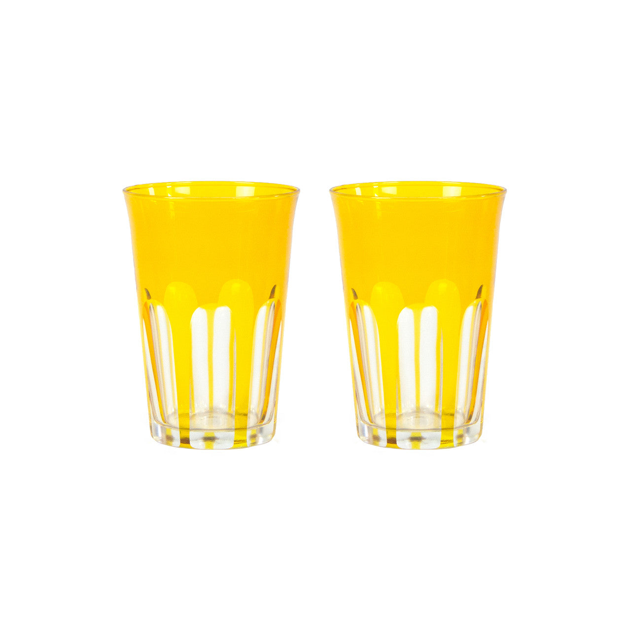Rialto Glass Tumbler Set/2, Ginger