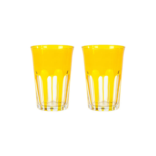 Rialto Glass Tumbler Set/2, Ginger