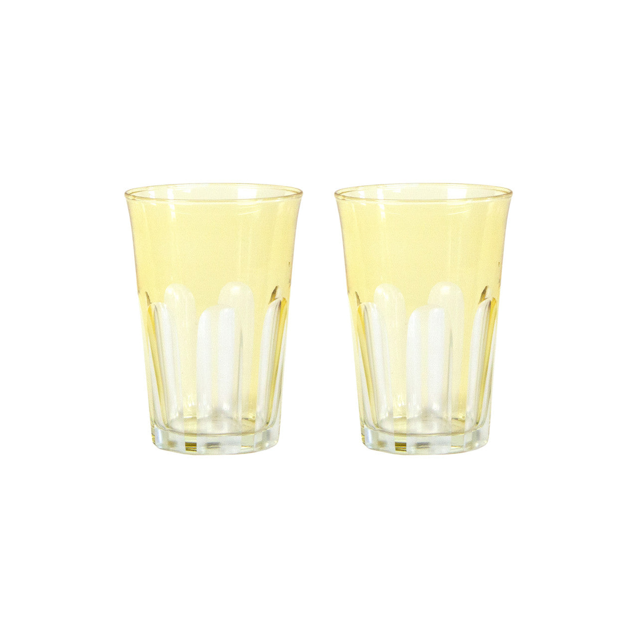 Rialto Glass Tumbler Set/2, Limoncello