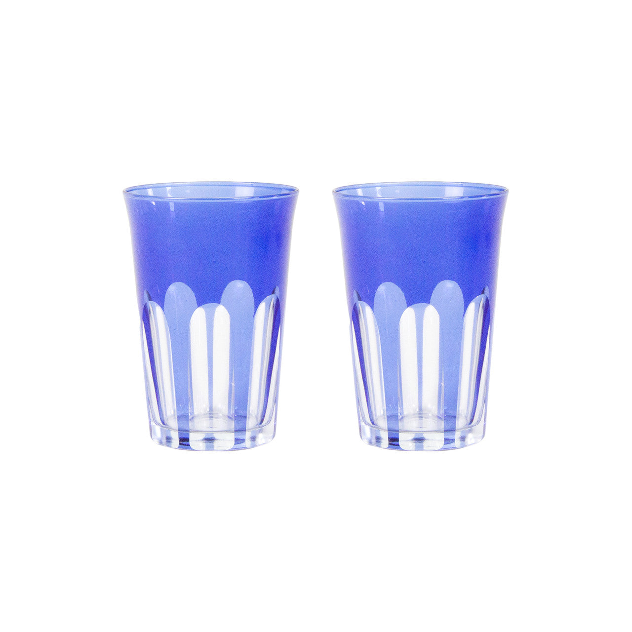 Rialto Glass Tumbler Set/2, Moon Glow