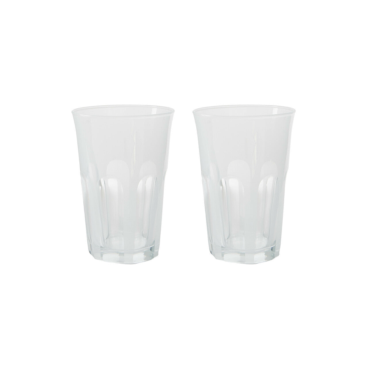 Rialto Glass Tumbler Set/2, Opal