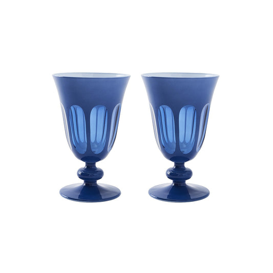 Rialto Glass Tulip Set/2, Duchess