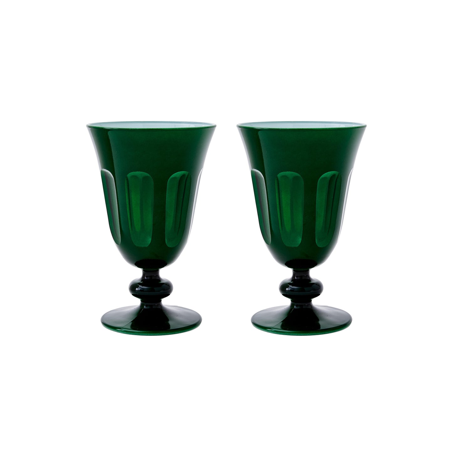 Rialto Glass Tulip Set/2 - Kale