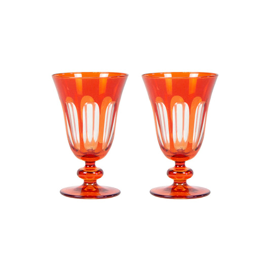 Rialto Glass Tulip Set/2, Lolita