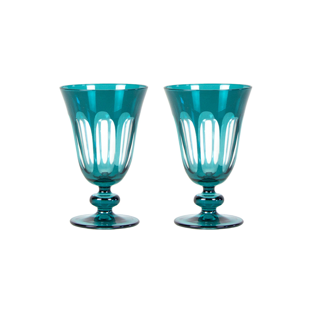 Rialto Glass Tulip Set/2, Millicent