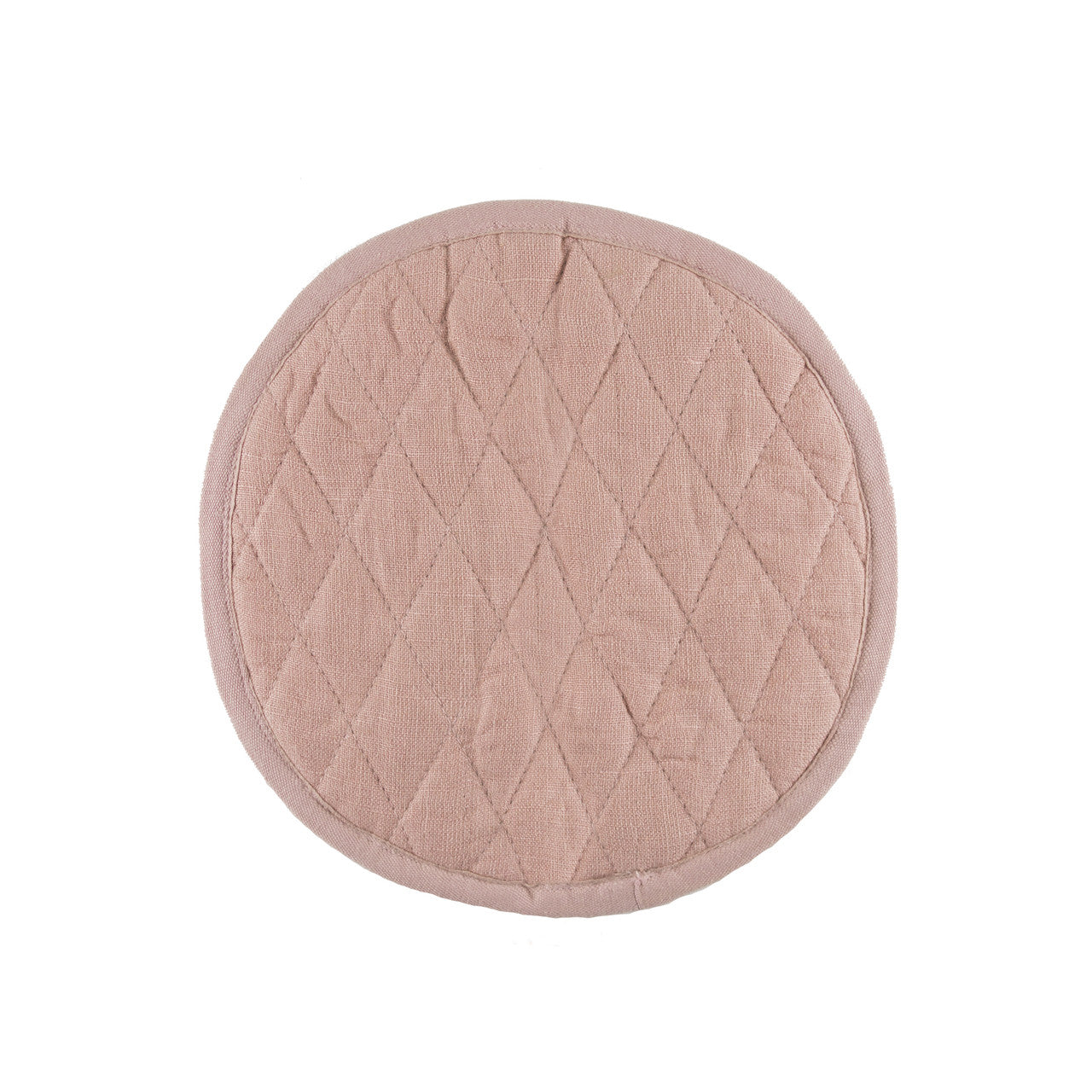 Linen Kitchen Mitt, Salmon