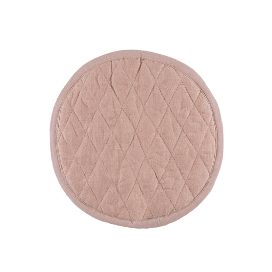 Linen Kitchen Mitt, Salmon