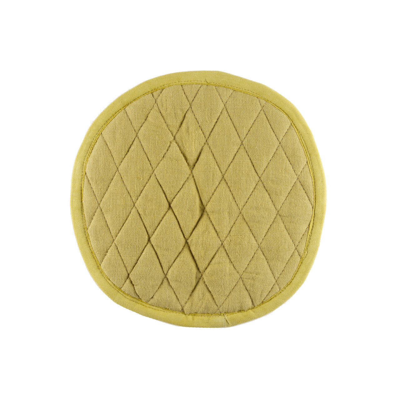Linen Kitchen Mitt, Curry