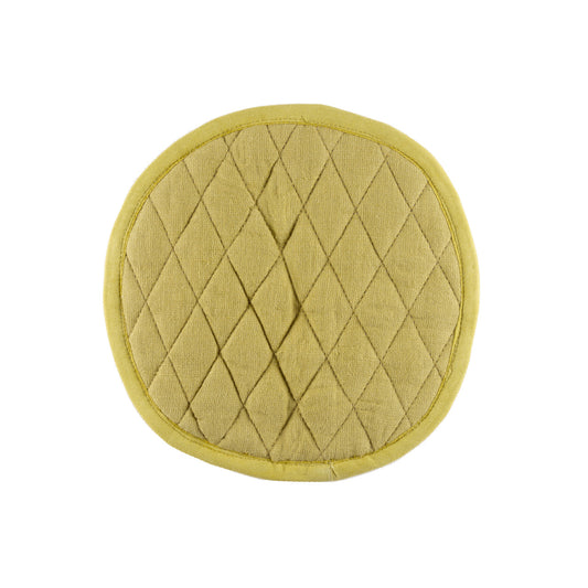 Linen Kitchen Mitt, Curry