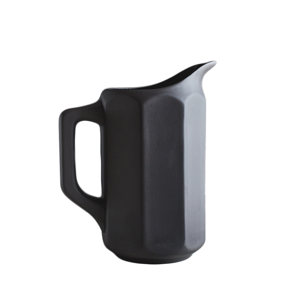 Black Still Life Pitcher, No. 2