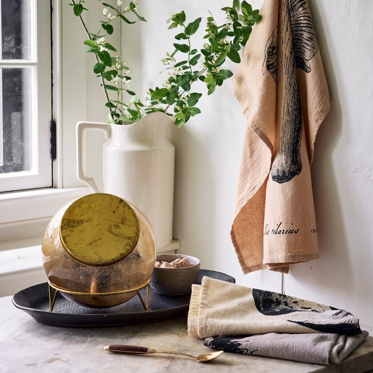 Flour Sack Towels, Spore, Set/3