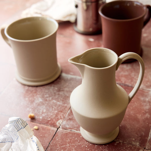 Toulouse Pitcher Small, Oat