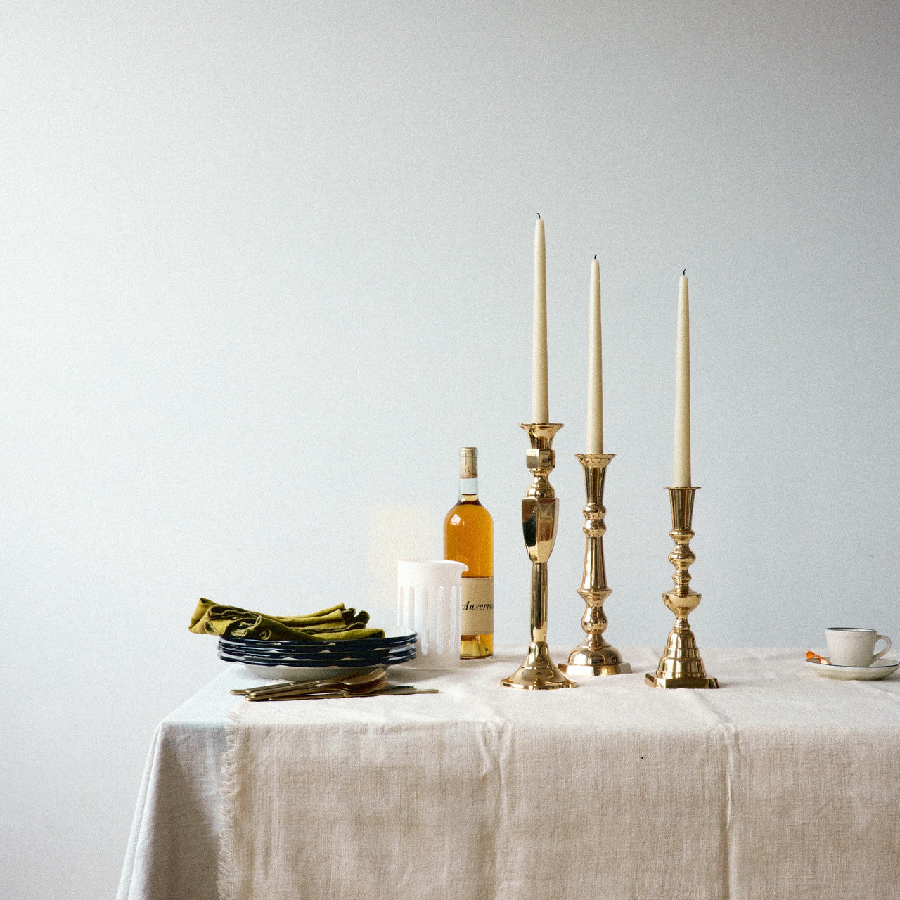 Georgian Candlestick, No. 2, Brass