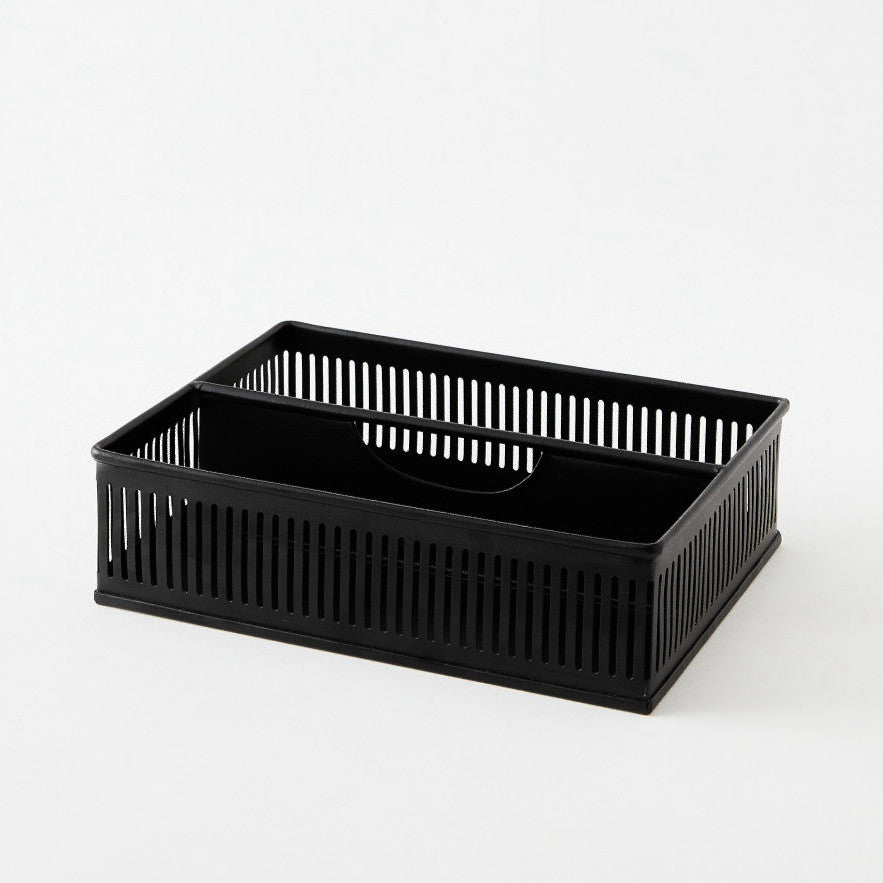 Sheffield Silverware Caddy, Black