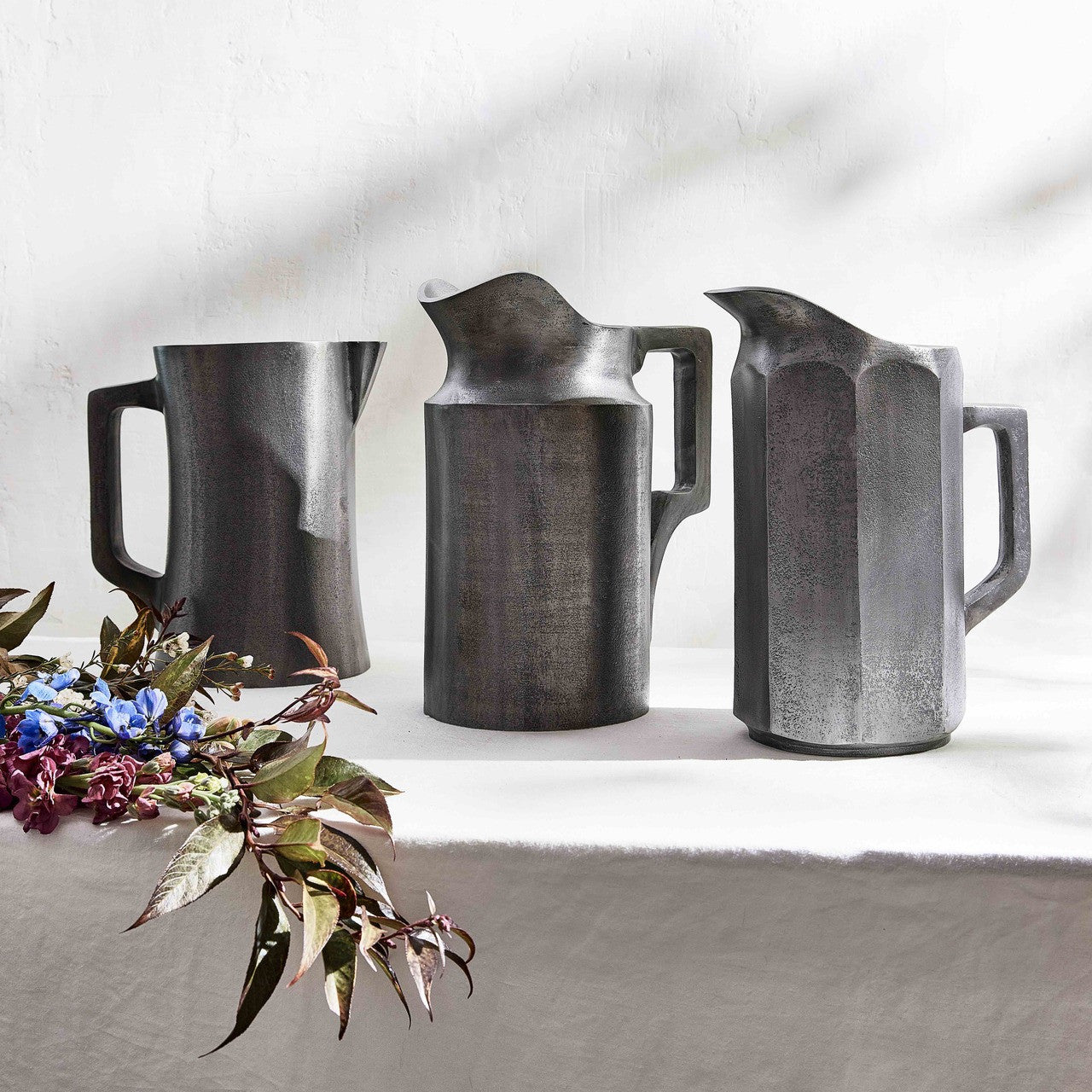 Aluminum Still Life Pitcher, No. 2