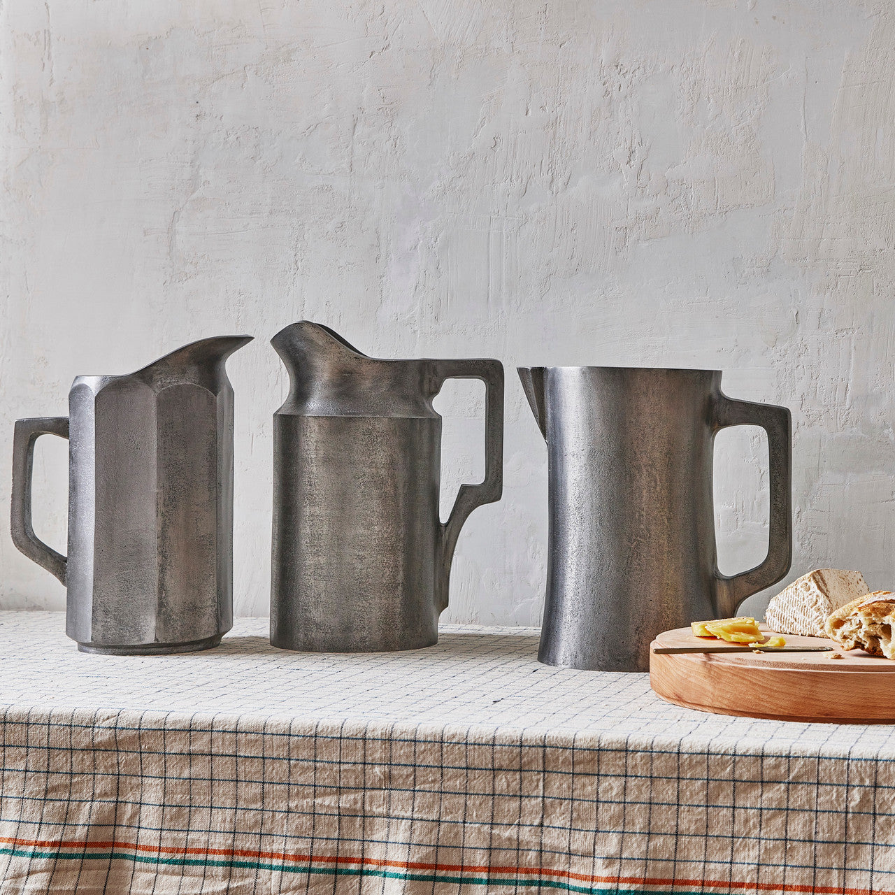 Aluminum Still Life Pitcher, No. 1
