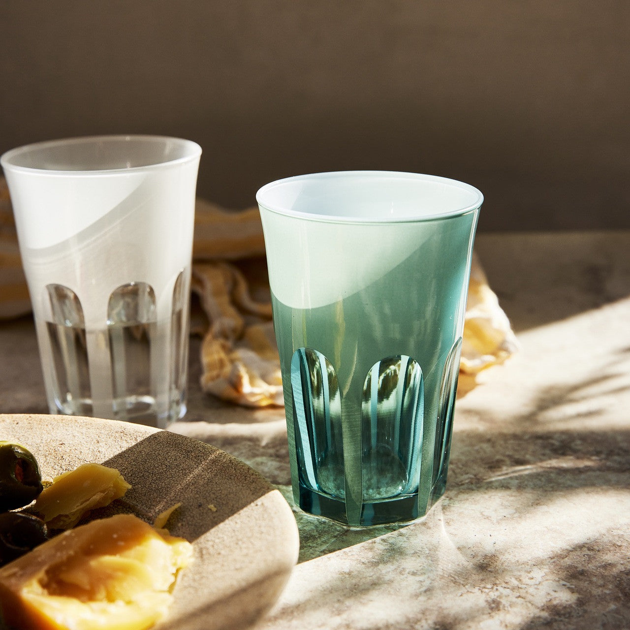 Rialto Glass Tumbler Set/2, Teala