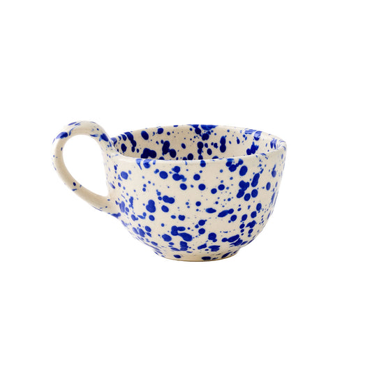 Splatterware Cups Set of 4, Lake